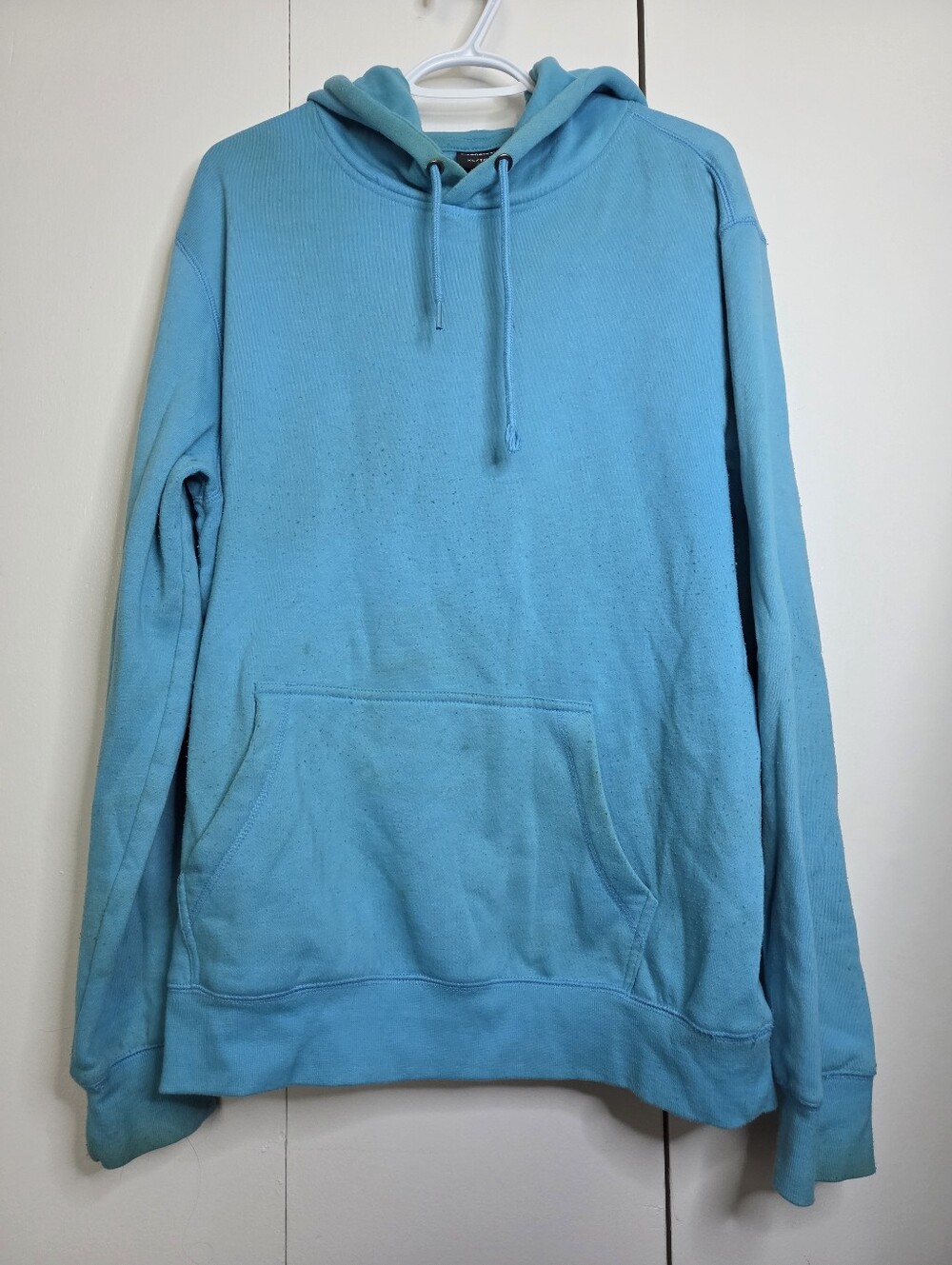 Bluenotes Women's XL Baby Blue Hoodie Front Pocket